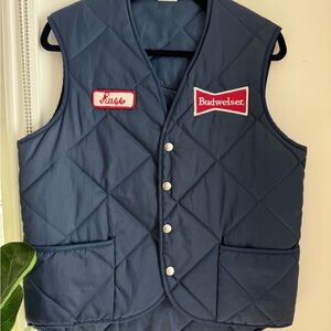 Vintage Budweiser Vest
